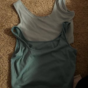 two small tank tops from shein